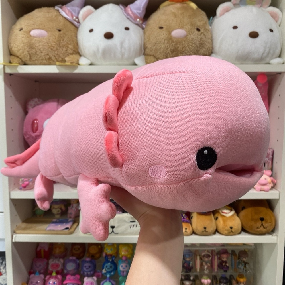 Umimono Wooper Axolotl Plush